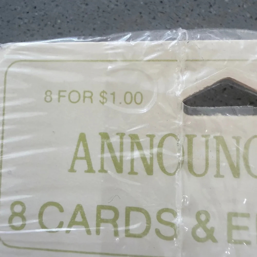Vintage American Greetings Just Moved New Address Cards 8 Count Sealed 730R